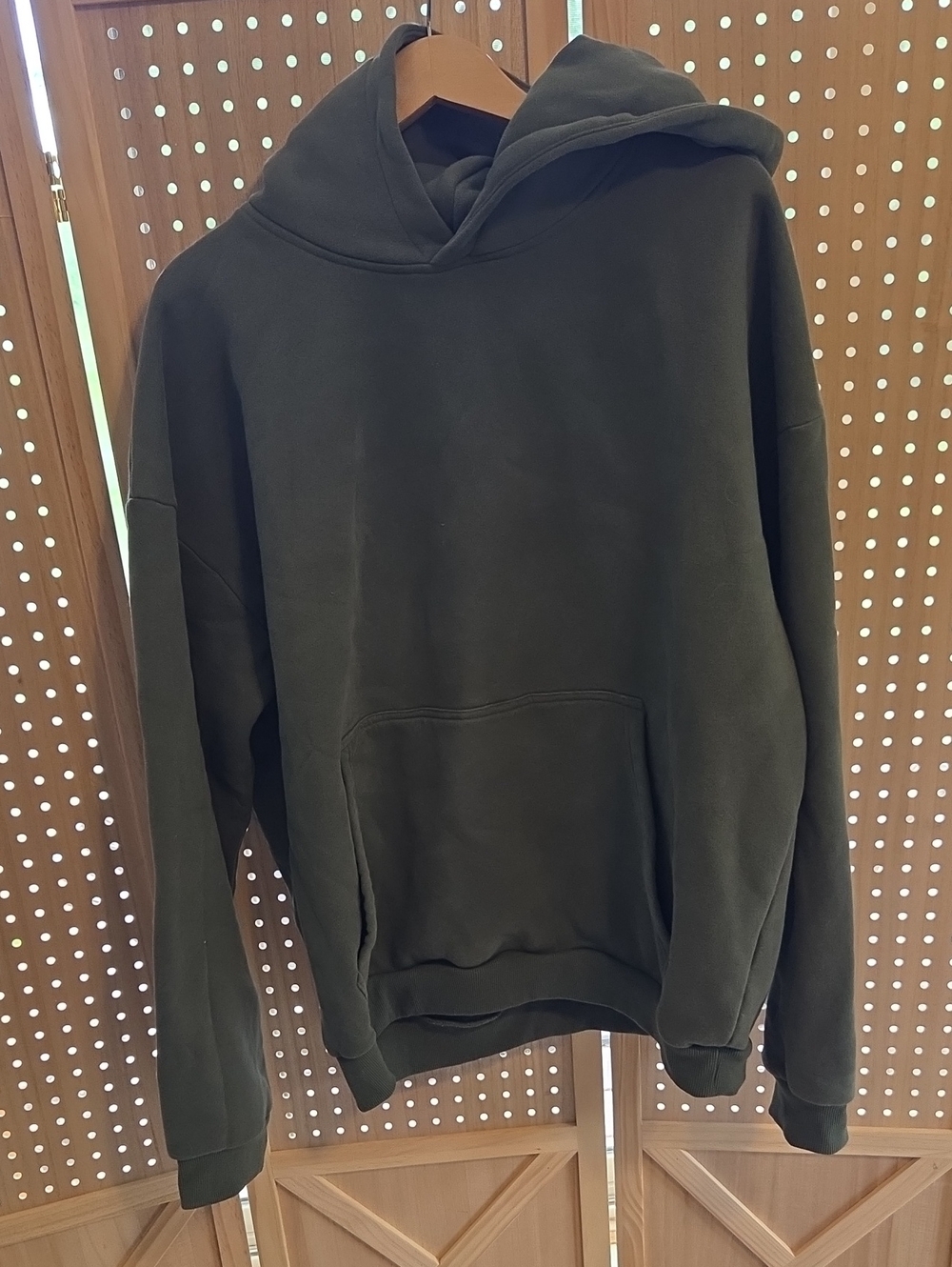 Green Comfrt Hooded Sweatshirt - Olive Green